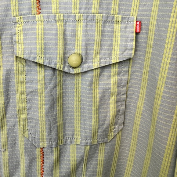 Men’s BOSS (Orange) long sleeve snap button up shirt. - Picture 4 of 10